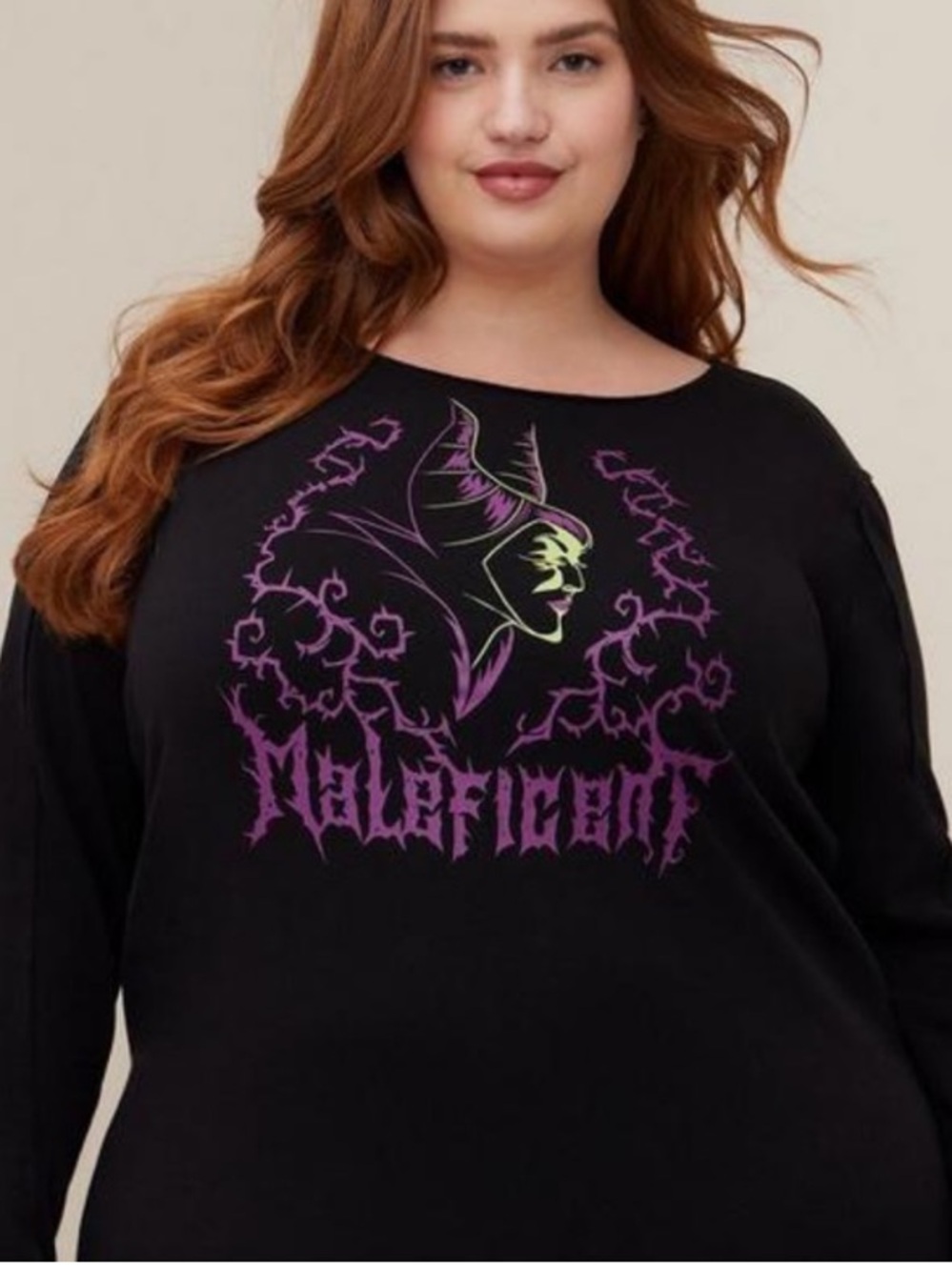 Torrid Villains Maleficent Sweatshirt 5X EXCELLENT Condition